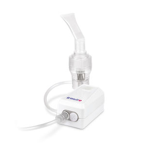 nebulizador eletrônico / com compressor / com máscara / infantil