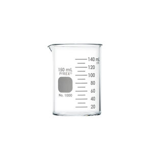 béquer de laboratório