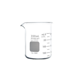 béquer de laboratório