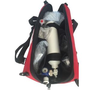 bolsa para garrafas de oxigênio / com alça transversal / em poliéster