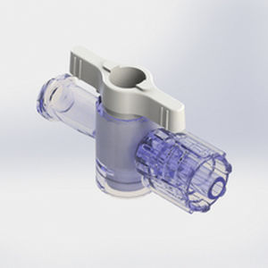 conector de infusão com torneira