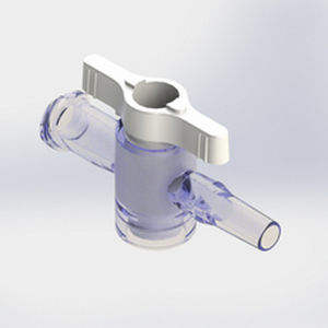 conector de infusão com torneira