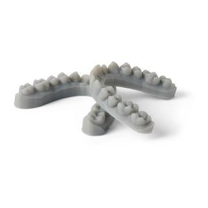 material dentário em resina acrílica