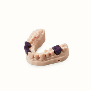material dentário em resina acrílica