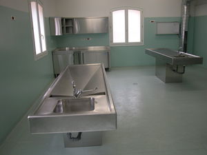 sala de necropsia