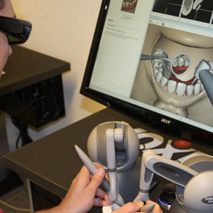 simulador para procedimentos odontológicos