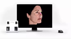analisador de pele para mapeamento facial em 3D