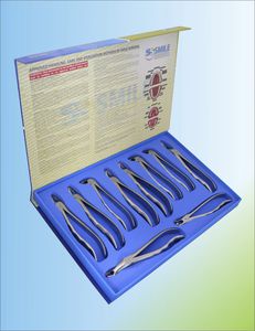 fórceps odontológicos para raízes dentárias