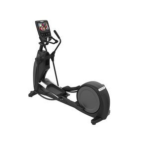 bicicleta elíptica com corrimão