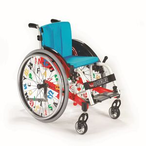 cadeira de rodas passiva / infantil / para ambientes externos / para ambientes internos