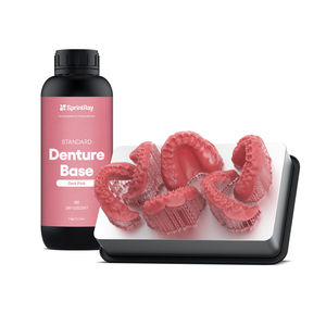 material dentário em resina acrílica