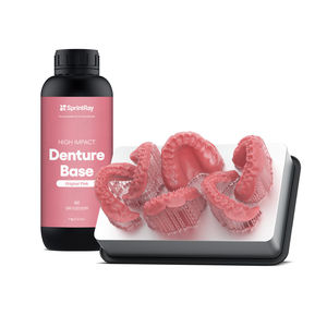 material dentário em resina acrílica