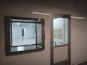 caixa de passagem para salas limpas