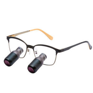 lupa binocular com armação