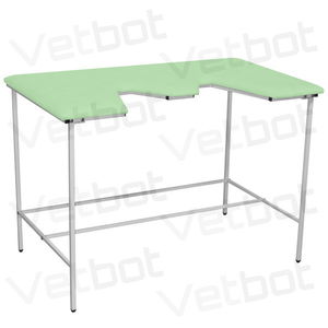mesa de exame para uso veterinário