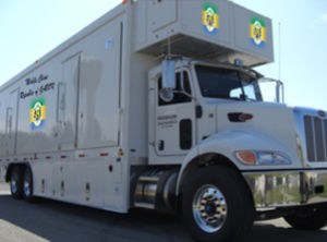 unidade móvel de saúde de cuidados de medicina geral