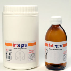material dentário em acrílico