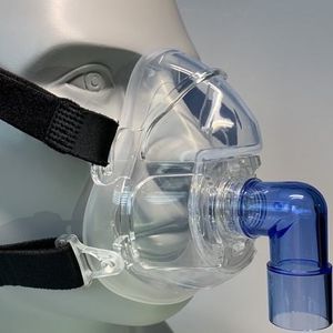 máscara de ventilação em silicone