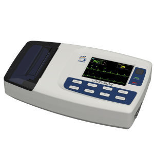 eletrocardiógrafo para ECG em repouso