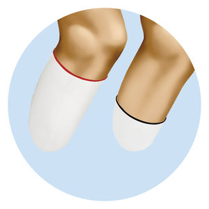 interface liner para prótese transtibial