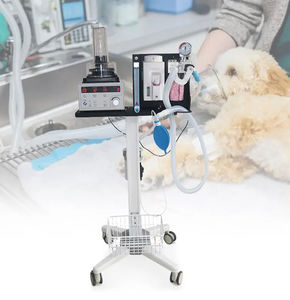 aparelho de anestesia veterinária com carrinho 1