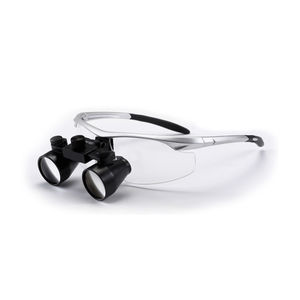 lupa binocular com armação