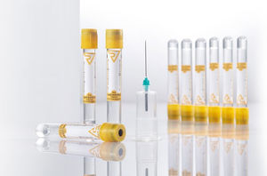 tubo de coleta para laboratório