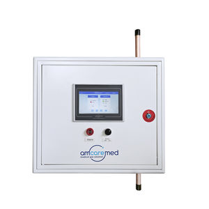 painel de controle de gás