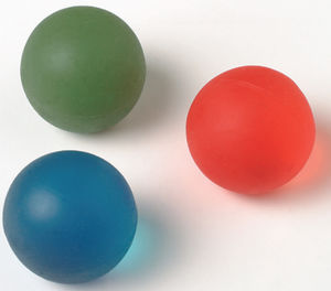 bola exercitadora de mão de pequenas dimensões
