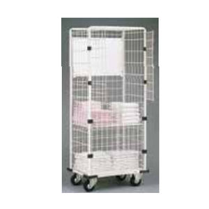 carrinho de transporte / de uso geral / com 3 planos / com porta