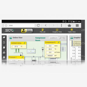 software de registro de dados