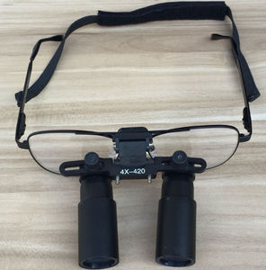 lupa binocular com armação