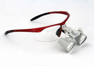 lupa binocular com armação