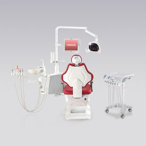 conjunto odontológico com monitor