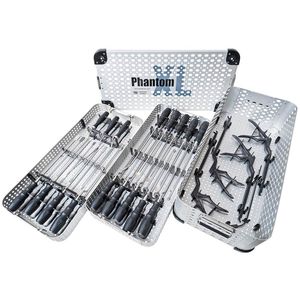 kit de instrumentos para cirurgia da coluna vertebral