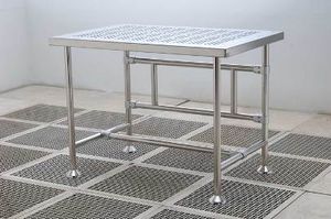 mesa para sala limpa