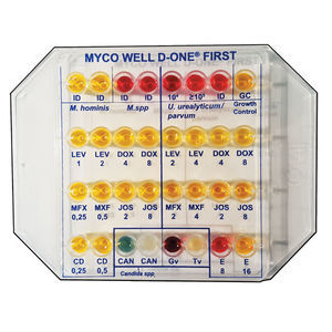 kit de teste para análise de identificação