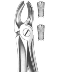 fórceps odontológicos para molares superiores