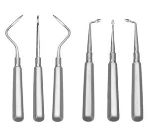 alavanca dental reta