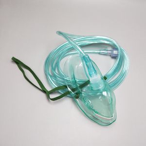 máscara de oxigênio em PVC