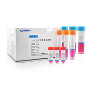 kit de coleta para laboratório