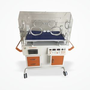 incubadora neonatal com rodízios