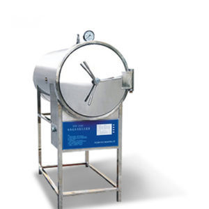 esterilizador hospitalar / a vapor / de bancada / horizontal