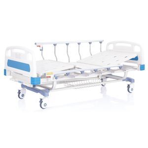 cama para hospital / manual / de altura fixa / com inclinação regulável