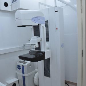sala de radiografia para mamografia