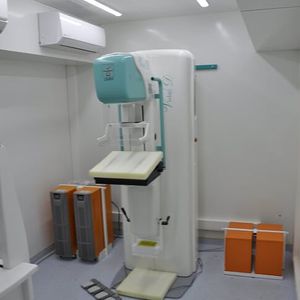 sala de radiografia para mamografia