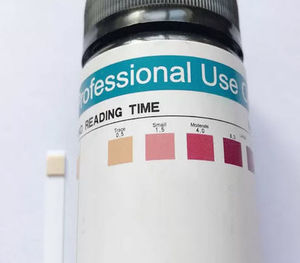 tira de teste para análise de urina