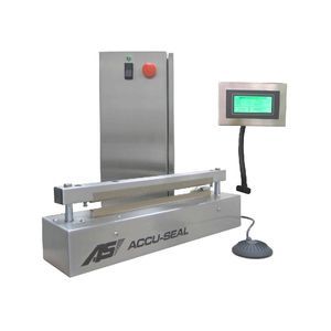 seladora térmica para embalagens médicas / por impulso / de bancada / com tela sensível ao toque
