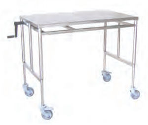mesa para instrumental hidráulica