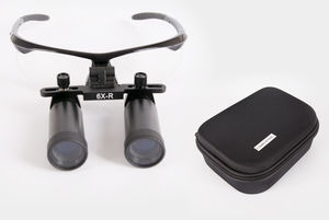 lupa binocular com armação